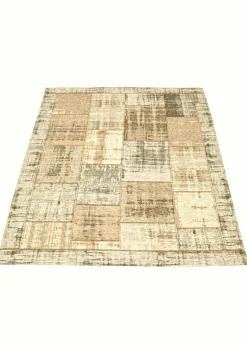 Karpi Moderner Webteppich beige