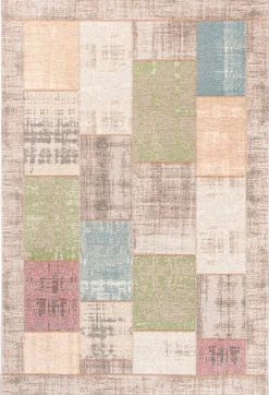 Karpi Moderner Webteppich mehrfarbig