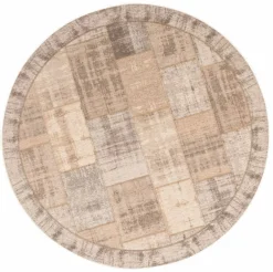 Karpi Moderner Webteppich beige