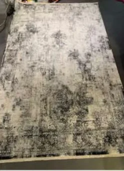 Karpi Webteppich modern schwarz