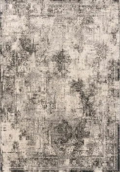 Karpi Webteppich modern schwarz