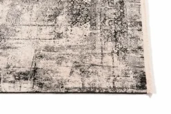 Karpi Webteppich modern schwarz