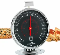 Küchenprofi Backofen-Thermometer silberfarbenschwarz