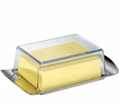 Küchenprofi Butterdose silberfarbentransparent