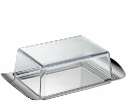 Küchenprofi Butterdose silberfarbentransparent
