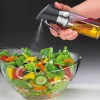 Küchenprofi Essig- Ölspender 95ml schwarzsilberfarbentransparent