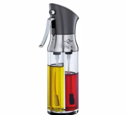 Küchenprofi Essig- Ölspender 95ml schwarzsilberfarbentransparent