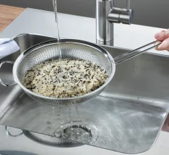 Küchenprofi Küchensieb 24cm silberfarben