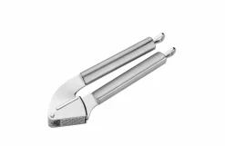 Küchenprofi Knoblauchpresse 27cm silberfarben