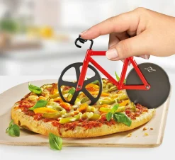 Küchenprofi Pizzaschneider rotschwarz