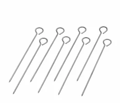 Küchenprofi Rouladennadeln silberfarben