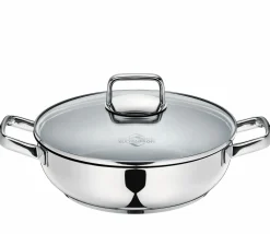 Küchenprofi Servierpfanne 28cm silberfarben