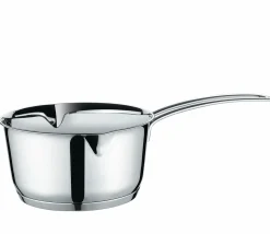 Küchenprofi Stielkasserolle 18cm silberfarben