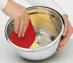 Küchenprofi Teigschaber 15cm weißrotschwarz