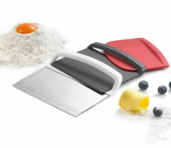 Küchenprofi Teigschaber 15cm weißrotschwarz