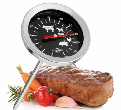 Küchenprofi Thermometer 5,5cm silberfarbenschwarz