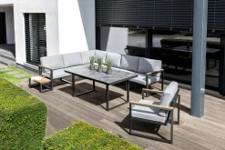 KETTLER Endteil links grau