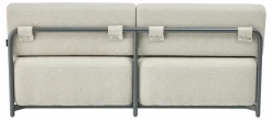 KETTLER Lounge 2-Sitzer graubeige