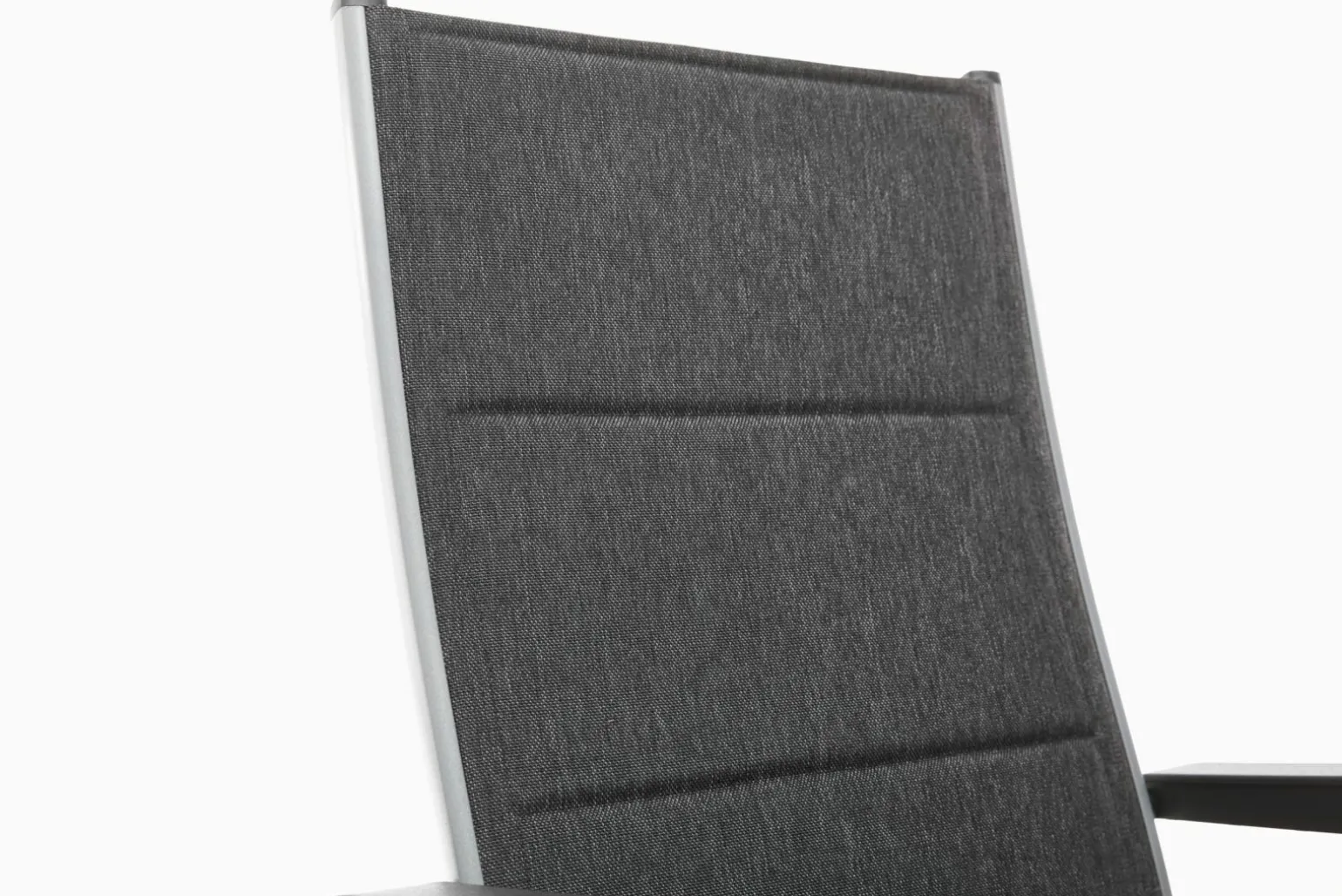 KETTLER Multipositionssessel schwarzsilberfarben