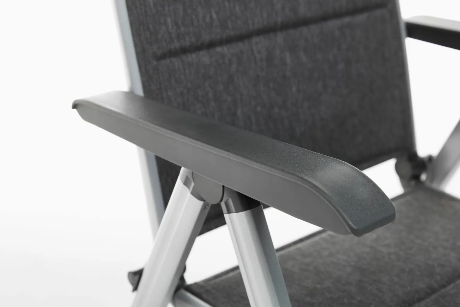 KETTLER Multipositionssessel schwarzsilberfarben