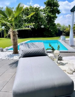 KETTLER Sonnenliege silberfarben