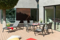 KETTLER Stapelsessel grau