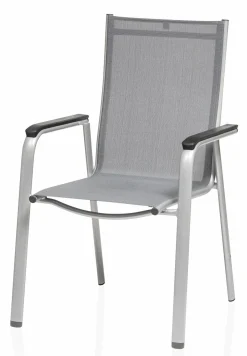 KETTLER Stapelsessel silberfarbengrau