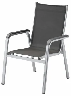 KETTLER Stapelsessel silberfarbengrau