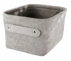 Kleine Wolke Aufbewahrungskorb grau