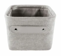 Kleine Wolke Aufbewahrungskorb grau