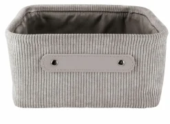 Kleine Wolke Aufbewahrungskorb grau