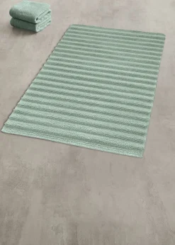 Kleine Wolke Badteppich blau