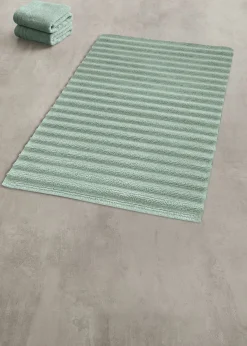 Kleine Wolke Badteppich blau