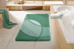 Kleine Wolke Badteppich blau