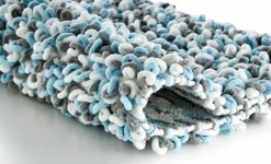 Kleine Wolke Badteppich blau