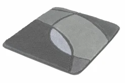 Kleine Wolke Badteppich grau