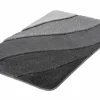 Kleine Wolke Badteppich grau