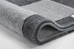 Kleine Wolke Badteppich grau