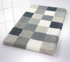 Kleine Wolke Badteppich grau