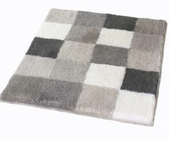 Kleine Wolke Badteppich grau