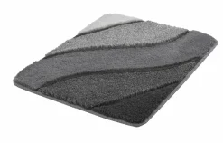 Kleine Wolke Badteppich grau