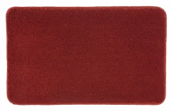 Kleine Wolke Badteppich rot
