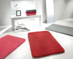 Kleine Wolke Badteppich rot