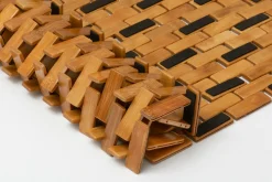 Kleine Wolke Bambusmatte beige