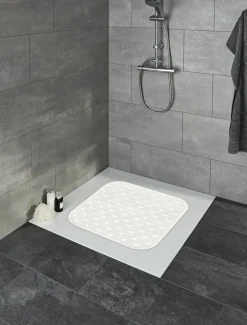 Kleine Wolke Duscheinlage weiß