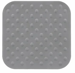 Kleine Wolke Duscheinlage grau