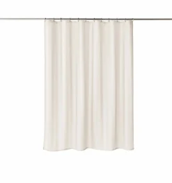 Kleine Wolke Duschvorhang grau