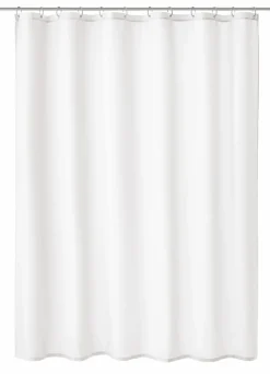Kleine Wolke Duschvorhang weiß