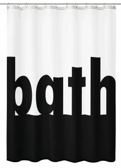 Kleine Wolke Duschvorhang grau