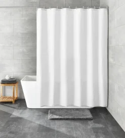 Kleine Wolke Duschvorhang weiß